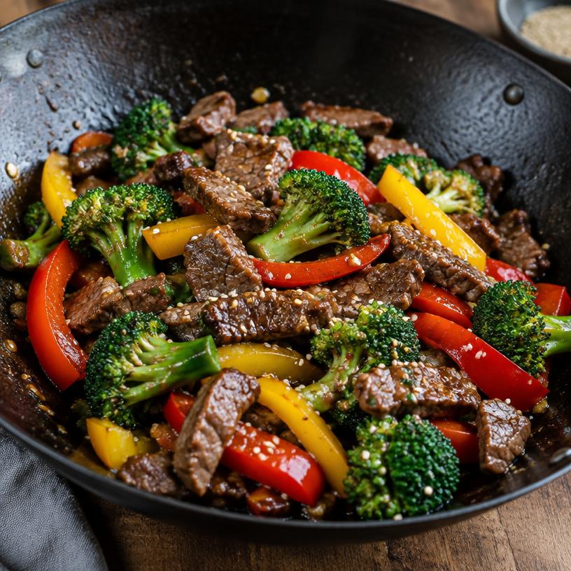 Beef Stir Fry – finished dish