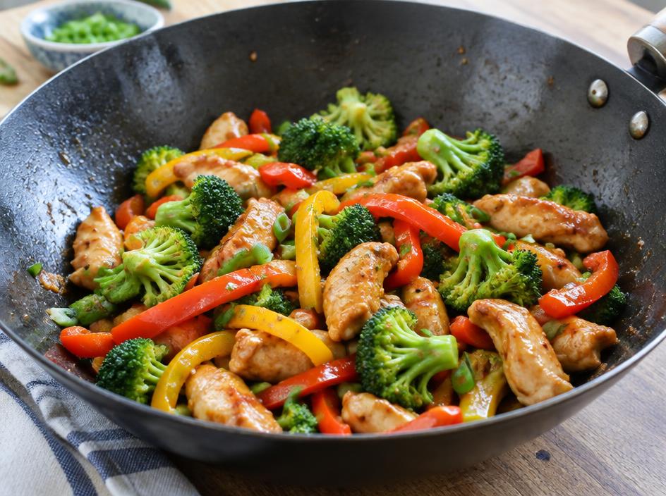 Chicken Stir Fry – finished dish