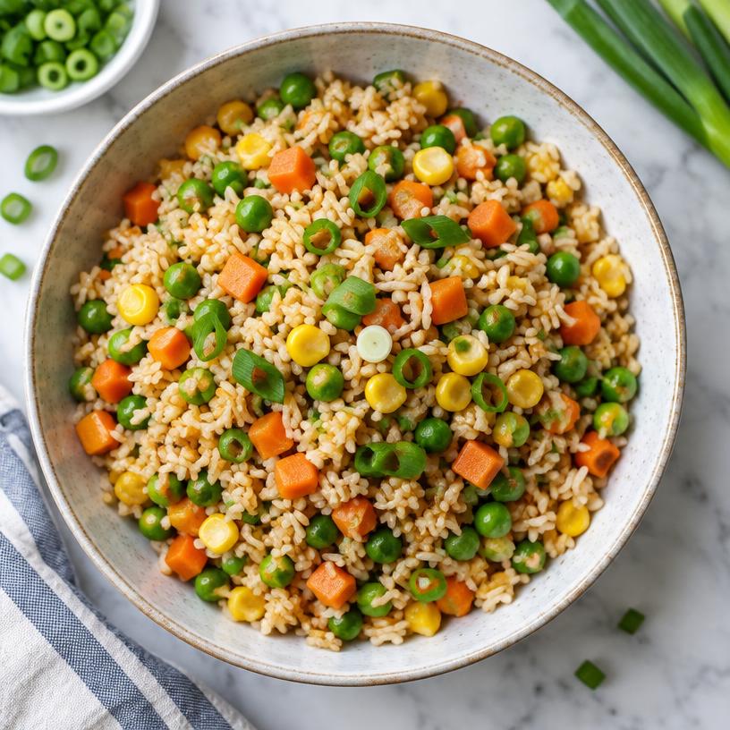 Vegetable Fried Rice – finished dish
