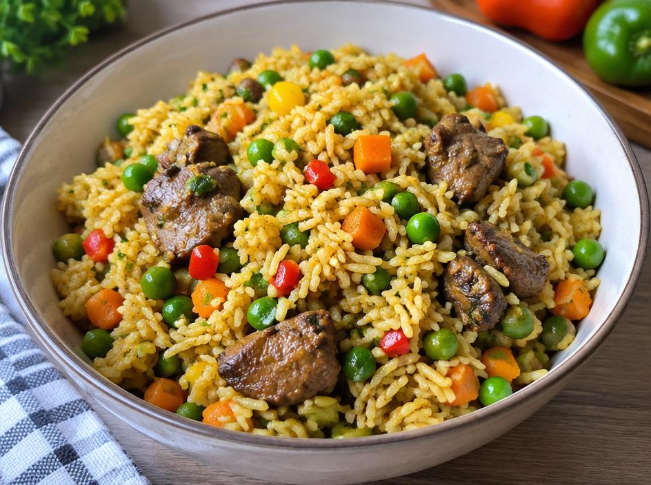 Nigerian Fried Rice – finished dish