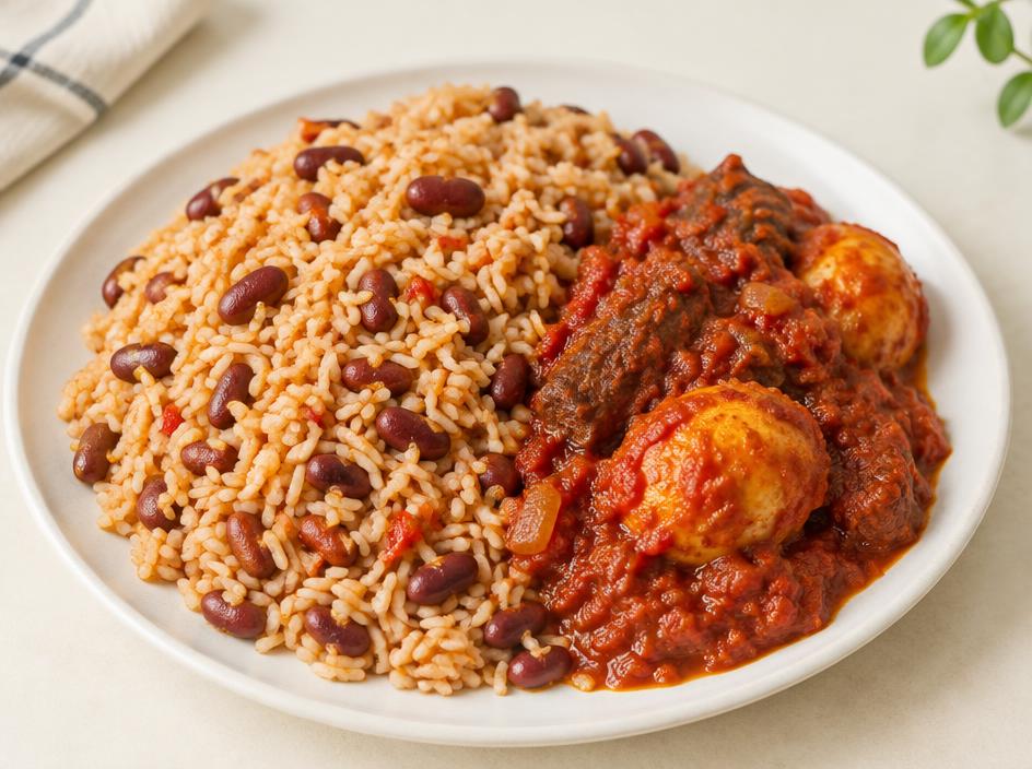 Rice and Beans – finished dish
